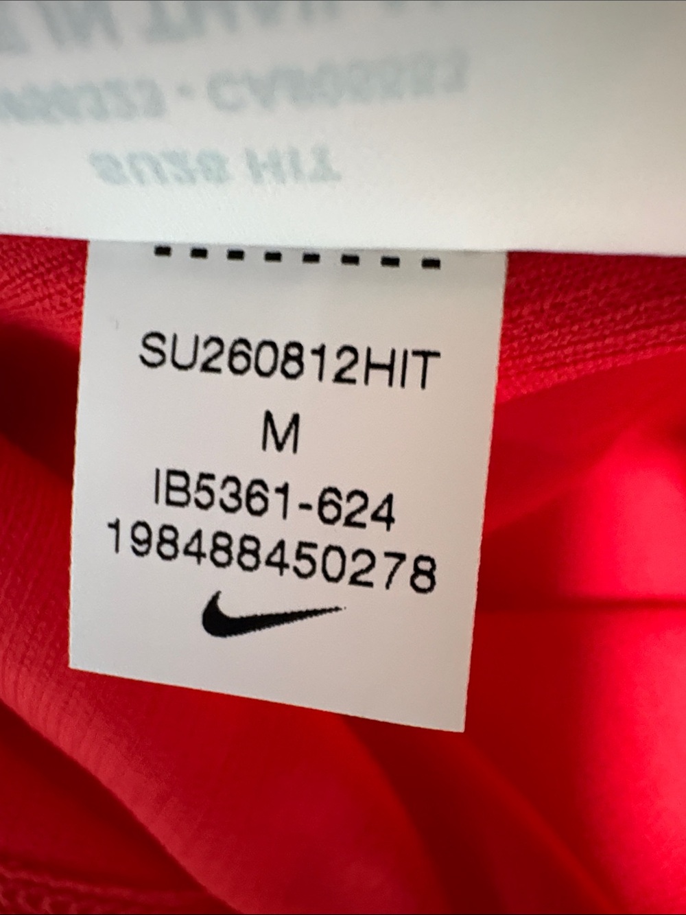 Nike Red England Away Soccer Jersey with Navy Trim World Cup 2026 - Picture 8 of 8